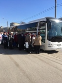 Жители округа побывали на автобусной экскурсии в Петергофе
