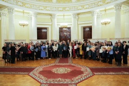 Конкурс СМИ: церемония награждения прошла в Мариинском дворце