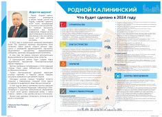 Родной район Калининский: программа развития района в 2024 году
