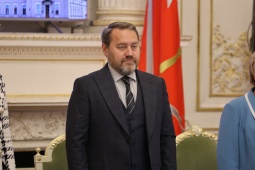 Поздравление председателя Законодательного Собрания Санкт-Петербурга А.Н.Бельского с Днем полного освобождения Ленинграда от фашистской блокады