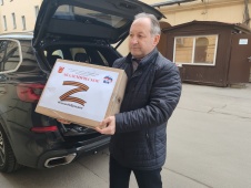 ОЧЕРЕДНАЯ ПАРТИЯ ГУМАНИТАРНОГО ГРУЗА ОТПРАВЛЕНА НА ФРОНТ! 