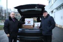 Очередная партия гуманитарного груза сегодня отправится на фронт!