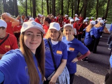 День физкультурника в Приморском парке Победы 