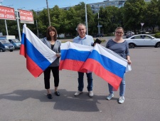 Акция в День Государственного флага Российской Федерации на территории МО Академическое