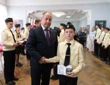 Новобранцы морского братства: торжественное посвящение в кадеты и юнги