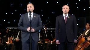Поздравление Губернатора Александра Беглова и Председателя Законодательного Собрания Александра Бельского с 322-летием  основания Санкт Петербурга