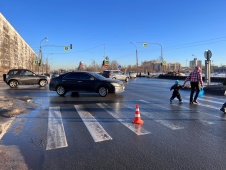 1 марта по ул. Ушинского произошло дорожно-транспортное происшествие