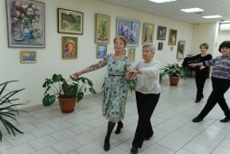 Возобновились занятия объединения любителей танцев 