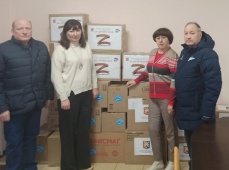 Очередная партия гуманитарного груза передана фронтовикам!