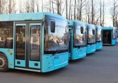 Новые лазурные автобусы вышли на маршрут №295 перевозчика «ВЕСТ-СЕРВИС» Новые лазурные автобусы вышли на маршрут №295 перевозчика «ВЕСТ-СЕРВИС»