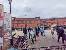 Семьи муниципального образования Академическое вместе с детьми побывали на экскурсии с посещением Военно-исторического музея артиллерии