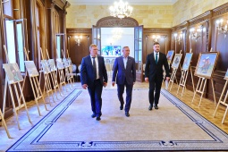 Александр Беглов открыл после реконструкции  Дом национальностей и обсудил с представителями диаспор совместную работу в гуманитарной сфере