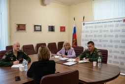 Военный прокурор Санкт-Петербургского гарнизона и региональный Уполномоченный по правам человека провели совместный прием граждан