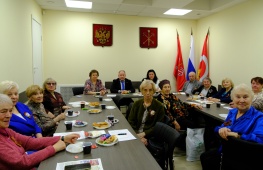 ТРАДИЦИОННАЯ ВСТРЕЧА С ВЕТЕРАНАМИ В ПРЕДДВЕРИИ ДНЯ ПОБЕДЫ