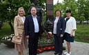 У памятника «Государственная граница священна и неприкосновенна» состоялась церемония возложения цветов