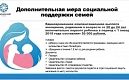 Дополнительная мера социальной поддержки семей