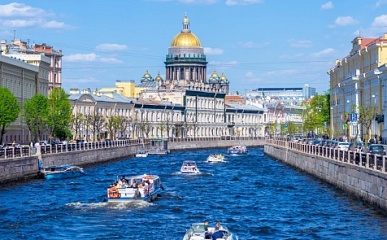Экскурсия по рекам и каналам Петербурга (возрастная категория 18+)
