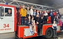 Учащиеся ГБОУ СОШ № 71 Калининского района пришли в гости к огнеборцам пожарно-спасательной части № 34 г. Санкт-Петербурга