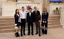 Актив Молодежного совета при Главе МО Академическое посетил заседание регионального Молодежного парламента